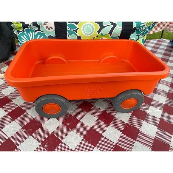 Green Toys Orange Wagon - Picture 1 of 11